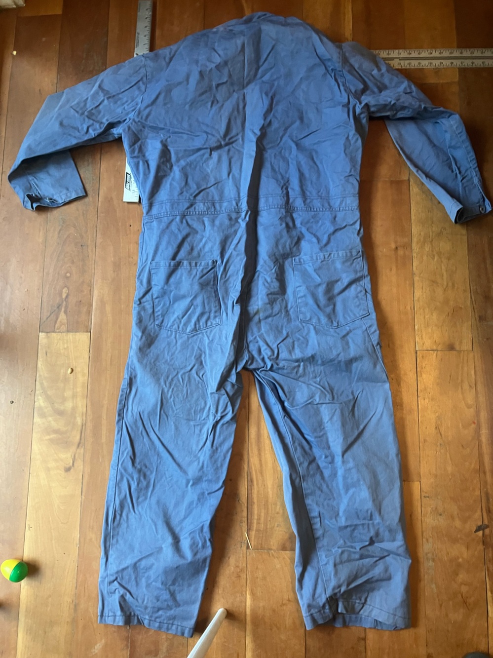 Blue One-Piece Coverall - Picture 5 of 5